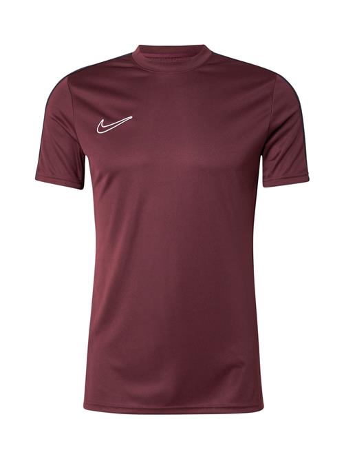 NIKE Funktionsskjorte 'Academy23'  burgunder / sort / hvid