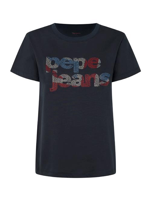 Se Pepe Jeans Shirts 'FERNANDINE'  azur / mørkeblå / rød / hvid ved About You