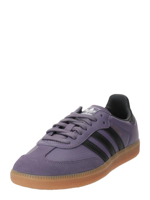 Se ADIDAS ORIGINALS Sneaker low 'SAMBA'  guld / lilla / sort ved About You