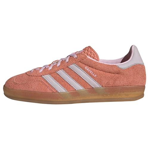 Se ADIDAS ORIGINALS Sneaker low 'Gazelle'  lysegrå / melon ved About You