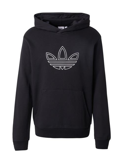 Se ADIDAS ORIGINALS Sweatshirt  sort / hvid ved About You