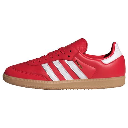 Se ADIDAS ORIGINALS Sneaker low 'Samba'  rød / sort / hvid ved About You