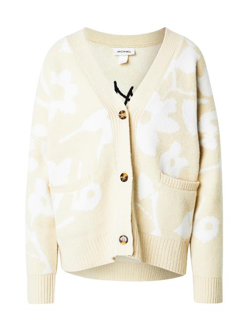 Monki Cardigan  beige / sort / hvid