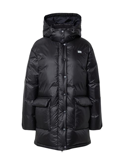 LEVI'S ® Vinterfrakke 'Luna Core Puffer Mid'  sort