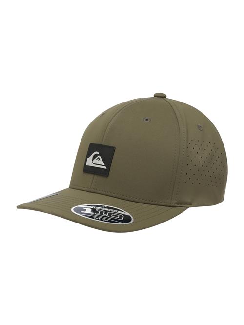 QUIKSILVER Hætte  khaki / sort / hvid