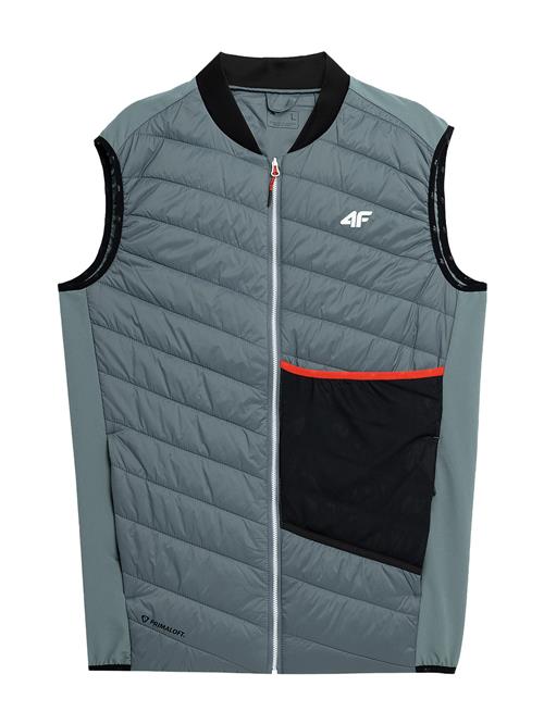 4F Sportsvest  grå / rød / sort