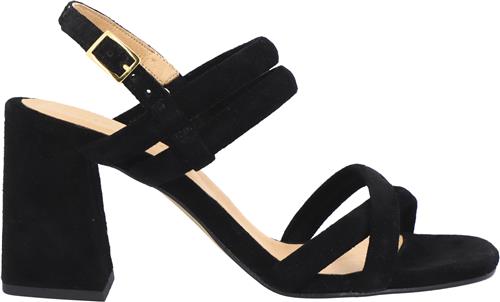 Bianco Biacharlene Cross Sandal Kvinde Black 1 Højhælede Sandaler Str 39 - hos Magasin