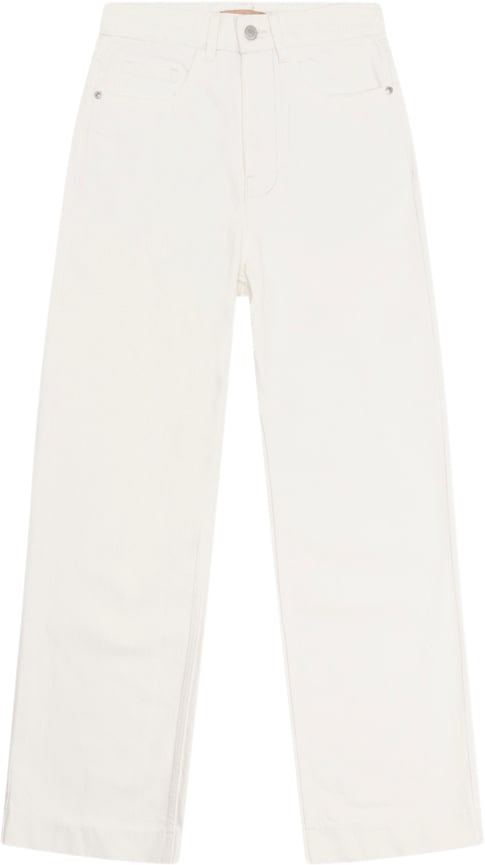 Denim Project Dpwfreja Bootcut Jeans Kvinde W010 White Boyfriend Jeans Str 29 / 32 - hos Magasin