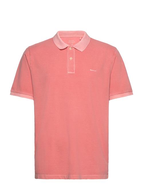 GANT Sunfaded Pique Ss Rugger GANT Pink