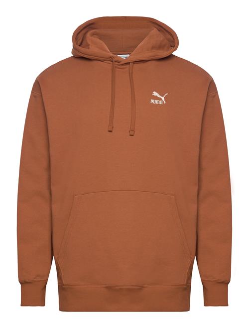 Se PUMA Better Classics Relaxed Hoodie Tr PUMA Brown ved Booztlet