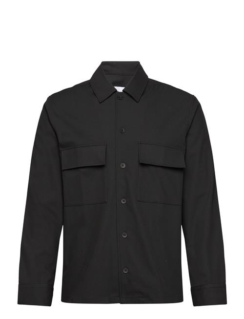 Calvin Klein Soft Twill Overshirt Calvin Klein Black