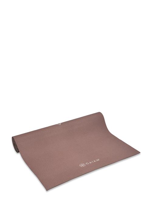 Cinnamon Marrakesh Yoga Mat 5Mm Classic Printed Gaiam Brown