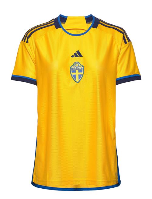 Sweden 22 Home Jersey Adidas Performance Yellow