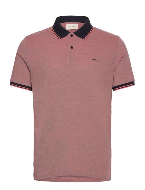 GANT 4-Col Oxford Ss Pique GANT Pink