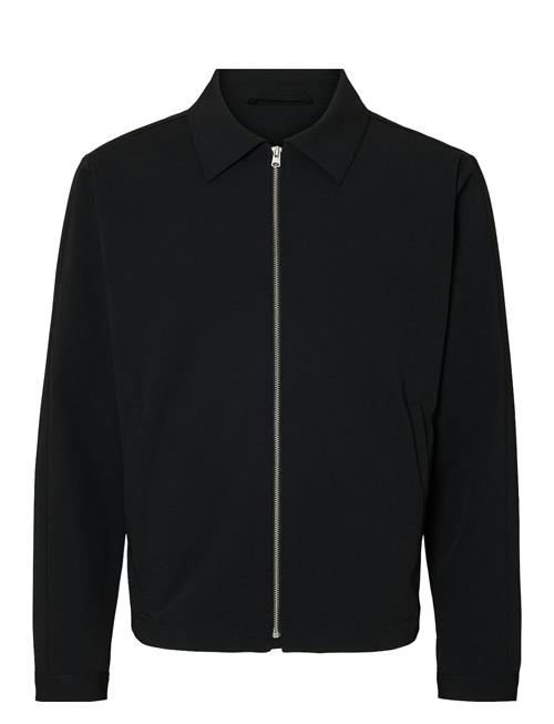 Slhliam Zip Jacket Flex Selected Black