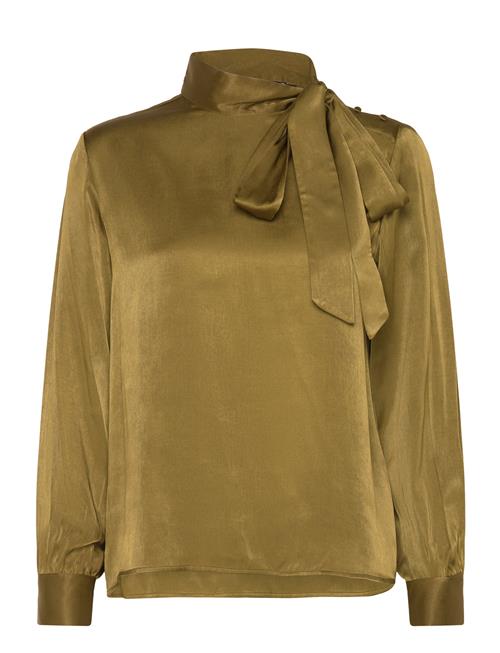 Bow Neck Top Scotch & Soda Khaki