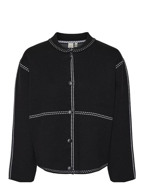 YAS Yasjena Ls Knit Cardigan YAS Black