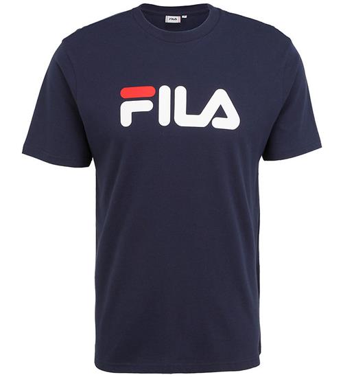 Se Fila T-Shirt - Solberg - Black Iris ved KidsWorld