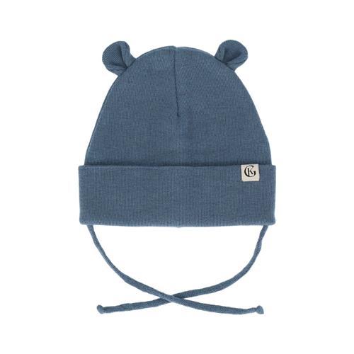 Gullkorn Design Trax Wool Baby Beanie Denimblue | Blå | 92/104 cm