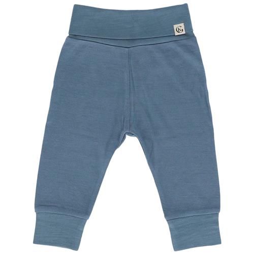 Se Gullkorn Design Gullull Wool Babypant Denimblue | Blå | 92 cm ved Babyshop