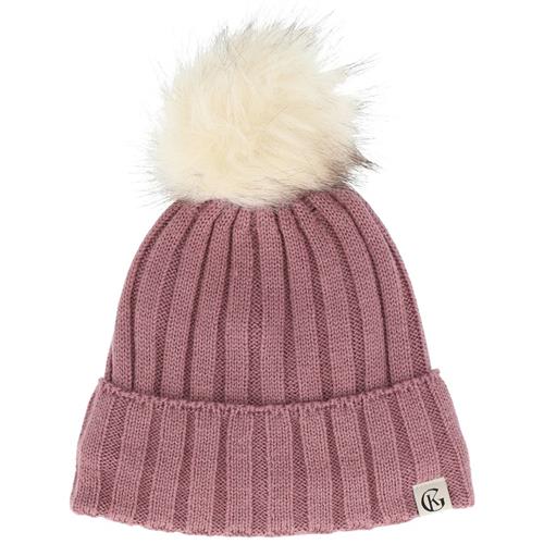 Gullkorn Design Marl Wool Beanie Berry Purple | Lilla | 128/140 cm