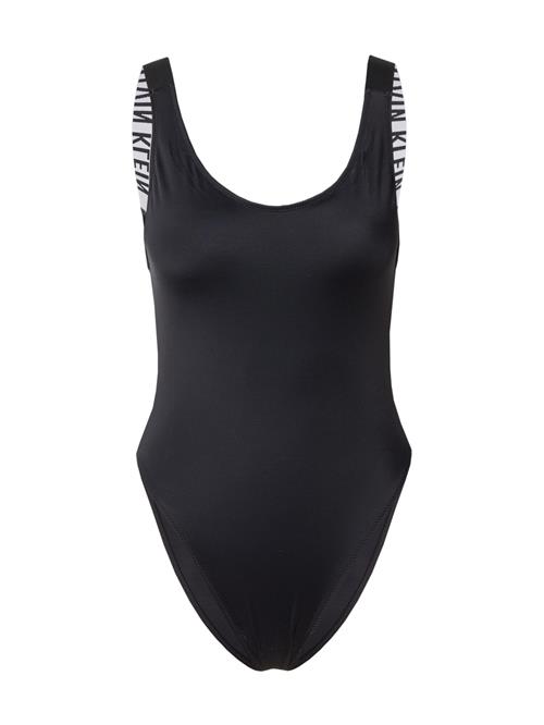 Calvin Klein Swimwear Badedragt 'Intense Power'  sort / hvid