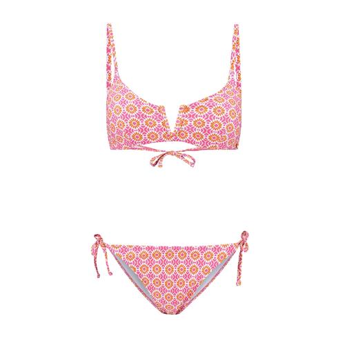 Shiwi Bikini 'Leah'  orange / pink / offwhite