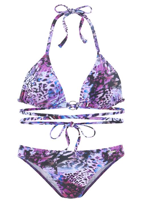 Se BRUNO BANANI Bikini  azur / antracit / lilla / bær ved About You