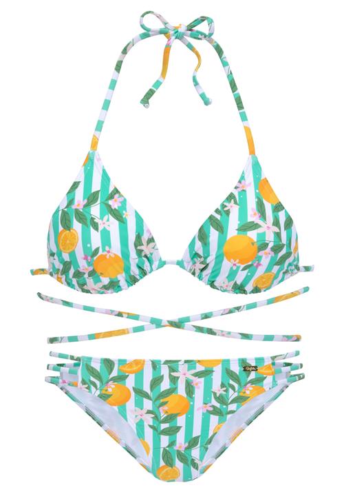 BUFFALO Bikini  mint / jade / mandarin / offwhite