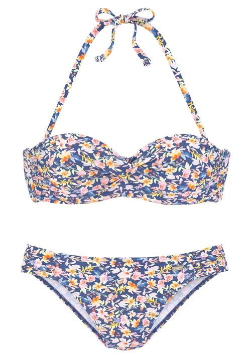 Se BUFFALO Bikini  navy / kiwi / orange / lyserød ved About You