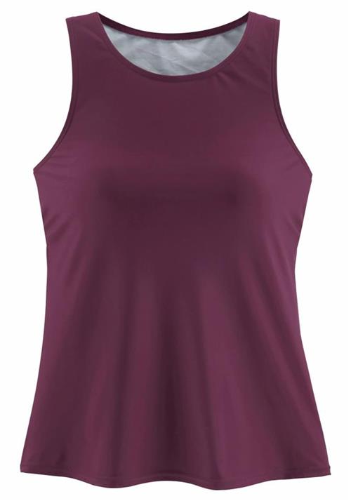 LASCANA Tankini-overdel  bordeaux