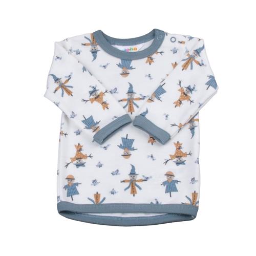 Se Joha Langærmet t-shirt Off White |  | 120 cm ved Babyshop