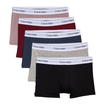 Calvin Klein 5P Holiday Modern Cotton Trunks Flerfarvet bomuld X-Large Herre