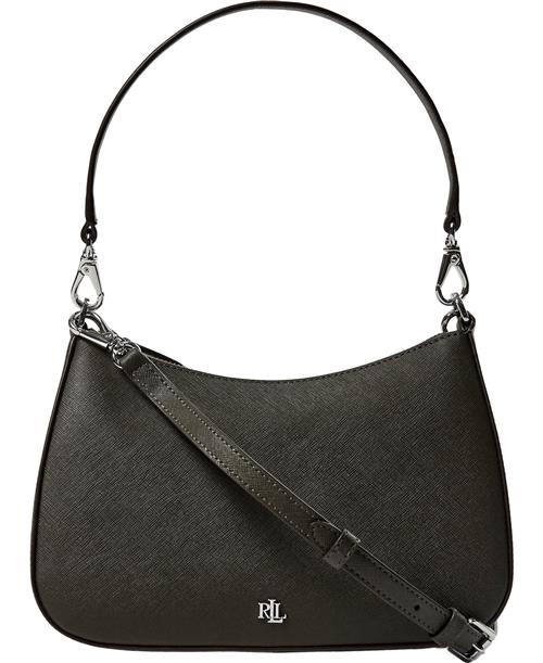 Se Lauren Ralph Lauren Crosshatch Leatherdanni 26-sba-med One size - Skuldertasker hos Magasin ved Magasin