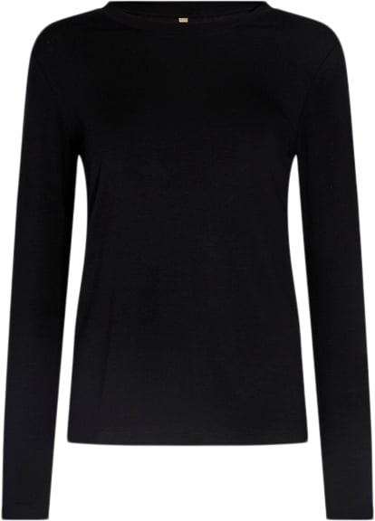 Se soyaconcept Sctamar 1 Kvinde 9999 Black Kortærmede T-shirts Str S - Uld hos Magasin ved Magasin