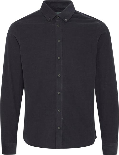 Casual Friday Cfanton LS BD Baby Corduroy Shirt Kvinde Dark Navy Skjorter Regular Fit Str L - hos Magasin