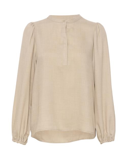 Se My Essential Wardrobe Bluse 'Silje'  beige-meleret ved About You