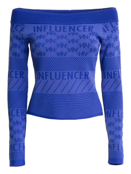 Influencer Pullover  ensian / royalblå