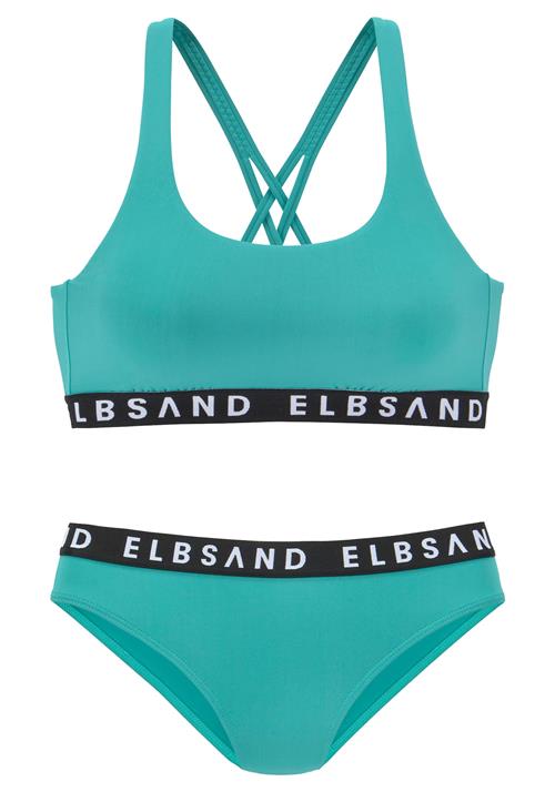 Elbsand Bikini  mint / sort / hvid