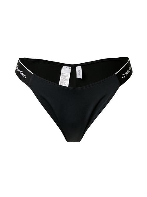 Calvin Klein Swimwear Bikinitrusse 'META LEGACY'  sort / hvid