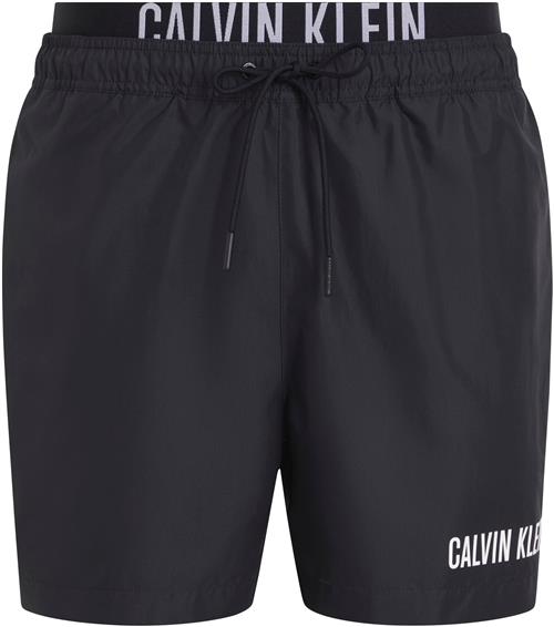 Calvin Klein Swimwear Badeshorts  sort / hvid