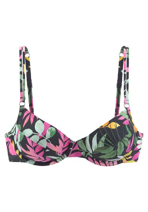 VIVANCE Bikinioverdel  curry / grøn / pink / sort