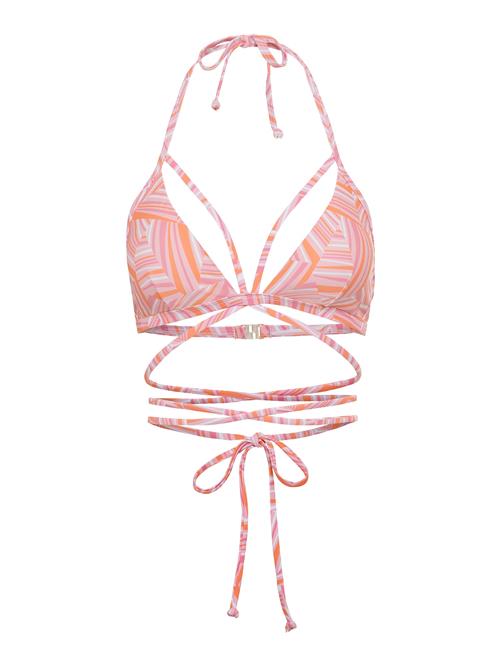 LSCN by LASCANA Bikinioverdel 'Lisa'  orange / pink / hvid