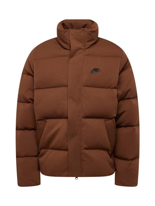 Nike Sportswear Sportssweatjakke  brun / sort