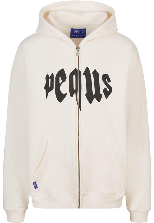 Pequs Sweatjakke  creme / sort