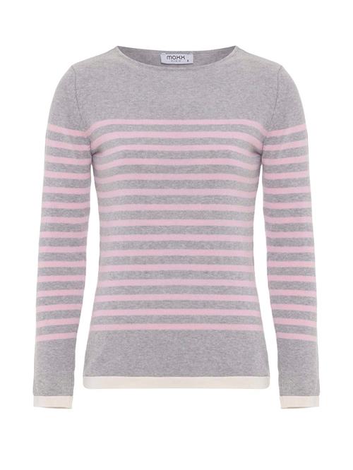 Se Moxx Paris Pullover 'Pablo'  grå / pink ved About You