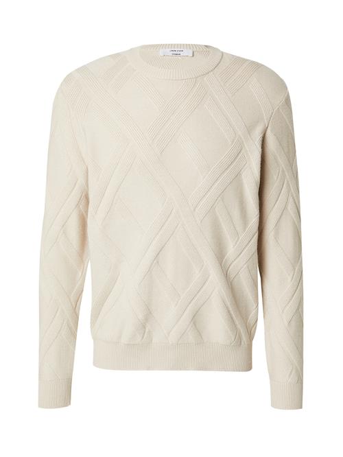 DAN FOX APPAREL Pullover 'Sascha'  offwhite