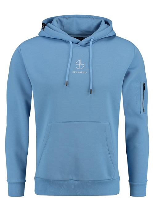 Key Largo Sweatshirt ' MEMBERSHIP '  aqua / grå-meleret