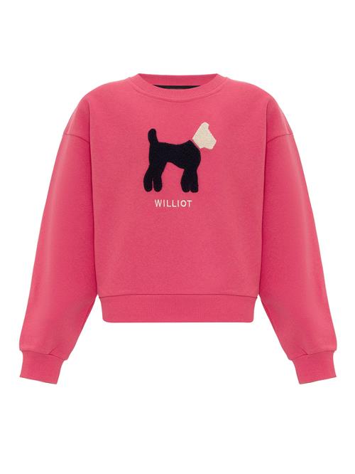 Se Williot Sweatshirt  pink / sort / hvid ved About You