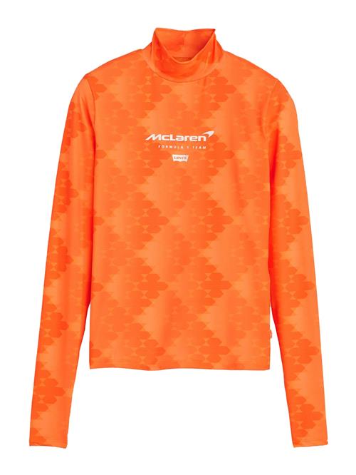 LEVI'S ® Shirts 'MCL SECOND SKIN'  orange / mørkeorange / hvid